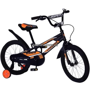 Велосипед детский 18'' 211807 Like2bike Rider, черный